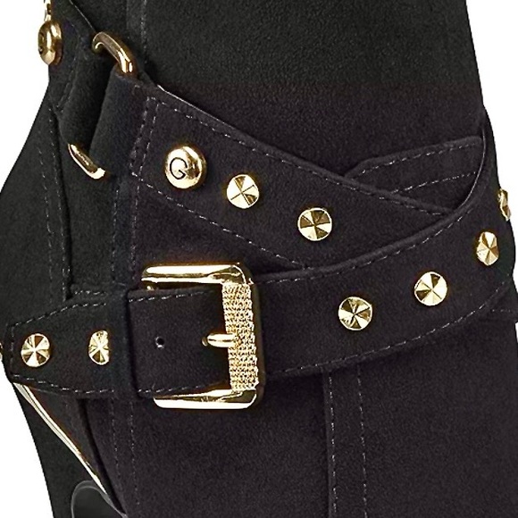 GBG Los Angeles Black Deeka Platform Stiletto Ankle Boots Women’s Size 8.5 NWOT - Picture 4 of 12